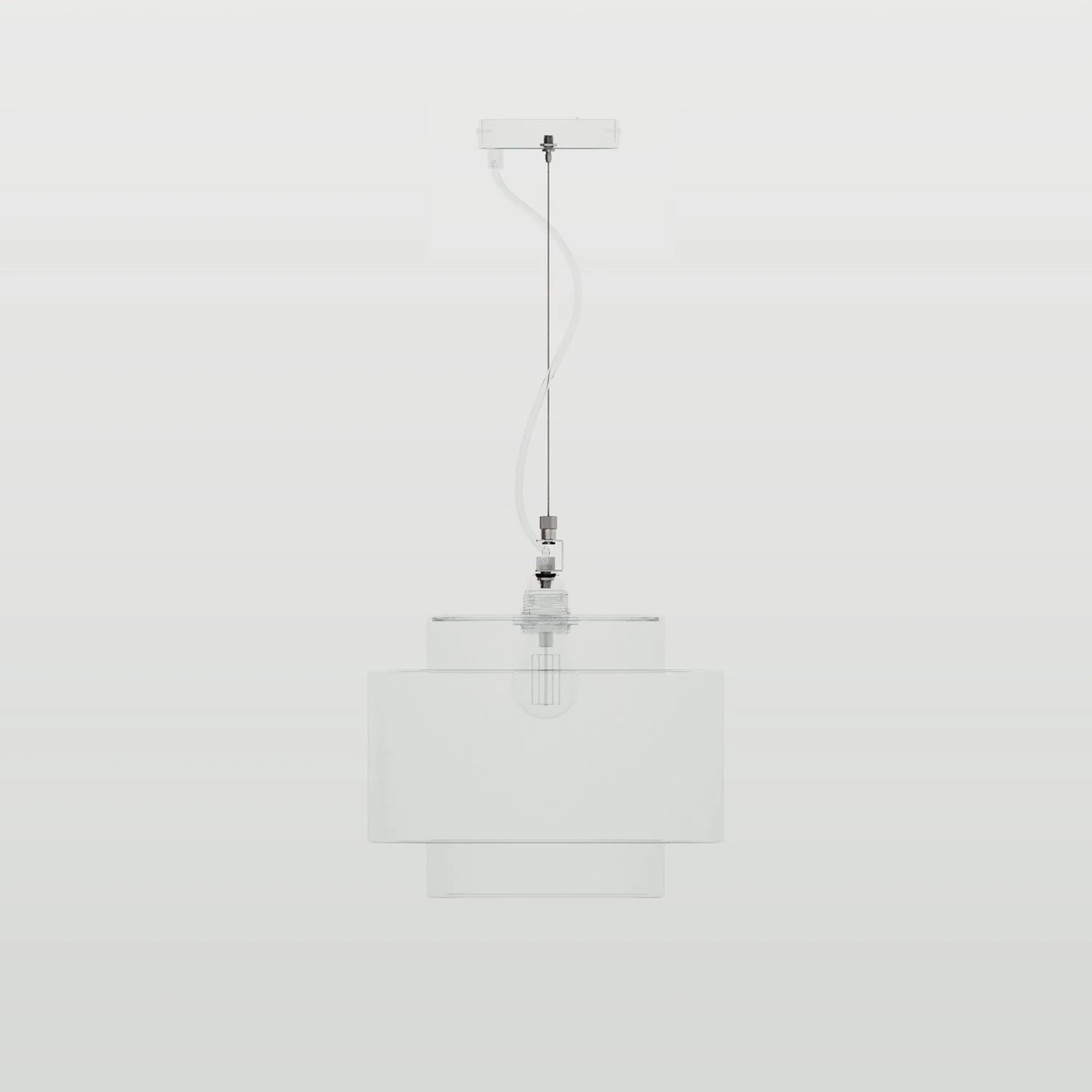 Professional suspension kit with tensioner for Ceiling canopy, 3 m steel cord and micrometric balancer - Image 2