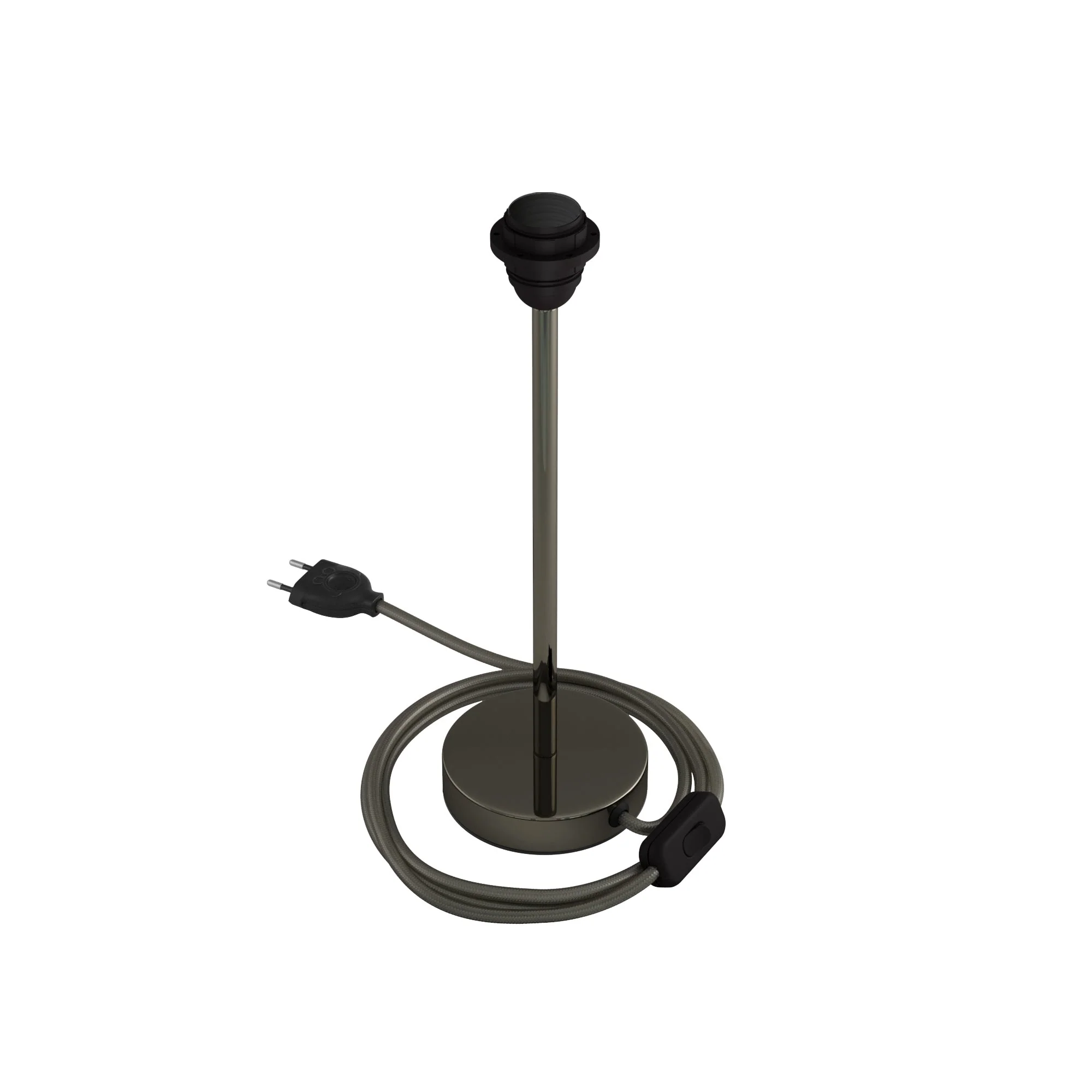 Raise-light for lampshade - Metal table lamp - Pearl black - Image 9