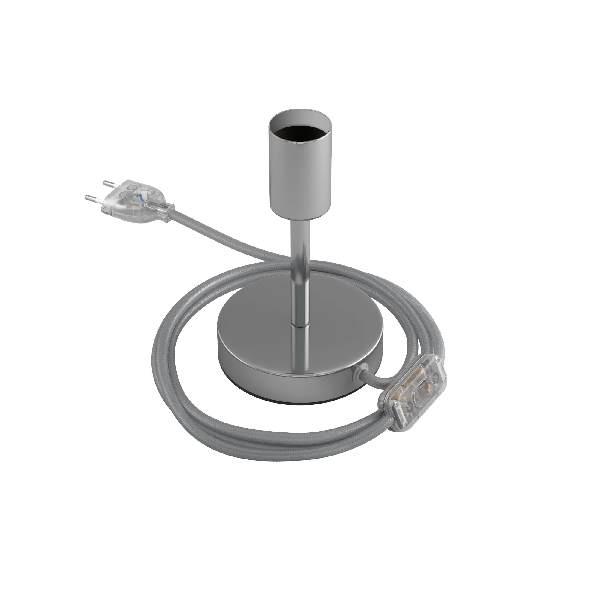Alzaluce – Metal table lamp – Chrome - Image 5