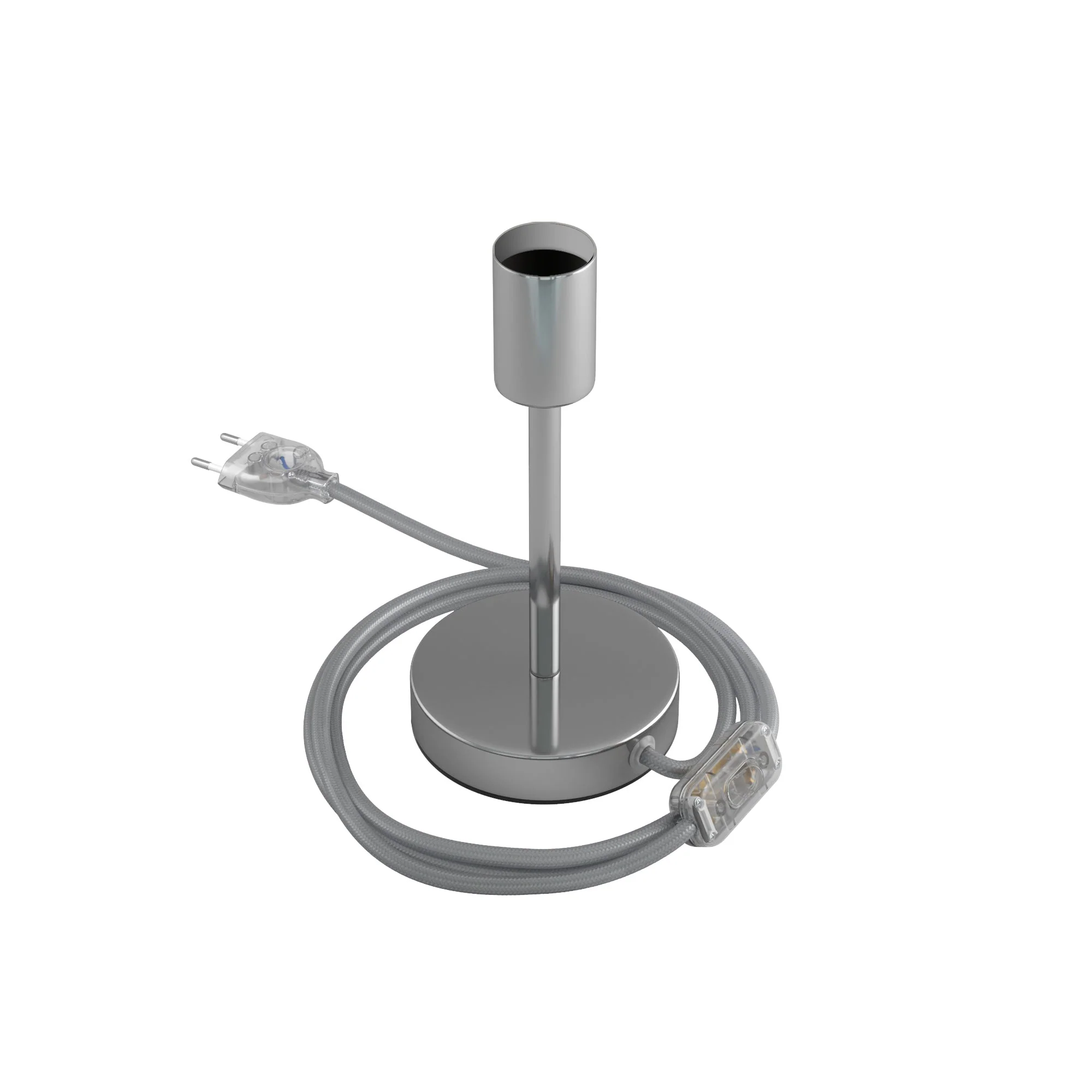 Alzaluce – Metal table lamp – Chrome - Image 6