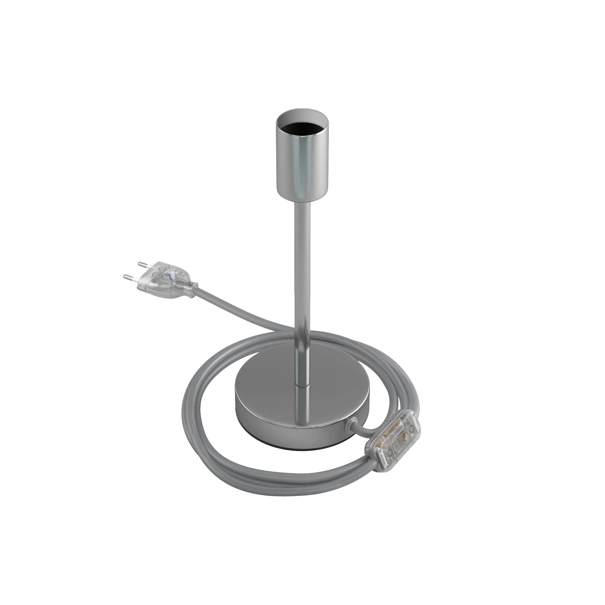 Alzaluce – Metal table lamp – Chrome - Image 7