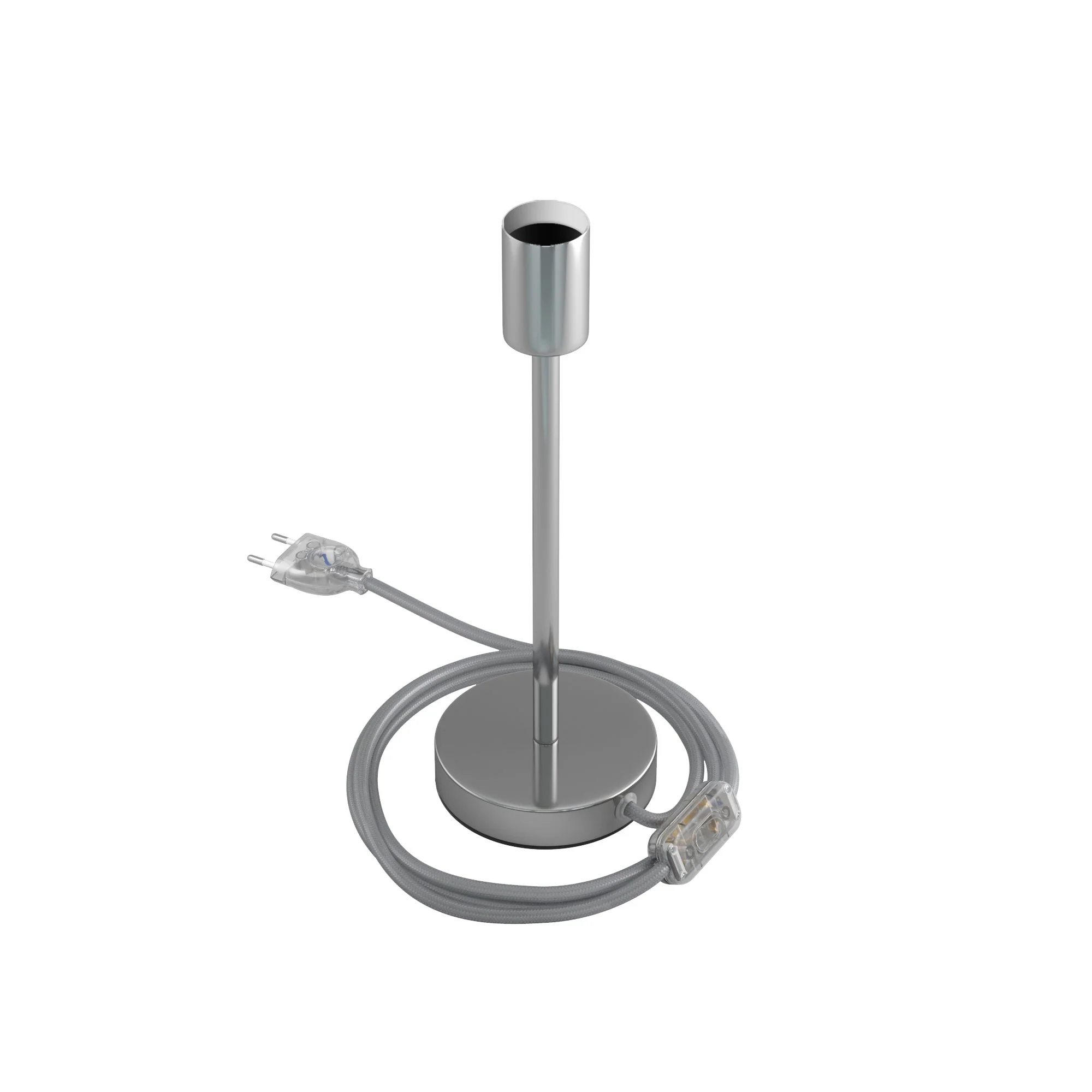 Alzaluce – Metal table lamp – Chrome - Image 8