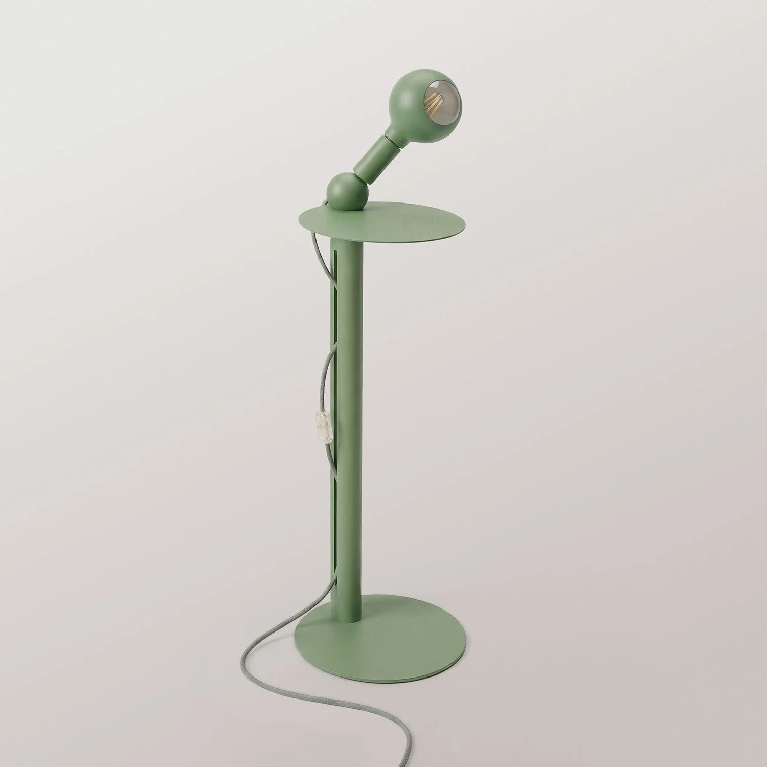Rocco - Floor lamp with Camo light bulb - Green - Image 4