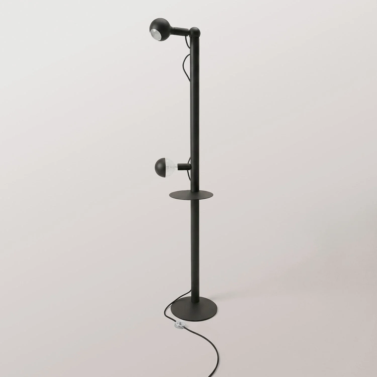 Rocco XXL - Floor lamp with Maria and Camo Light bulb - Black - Image 5