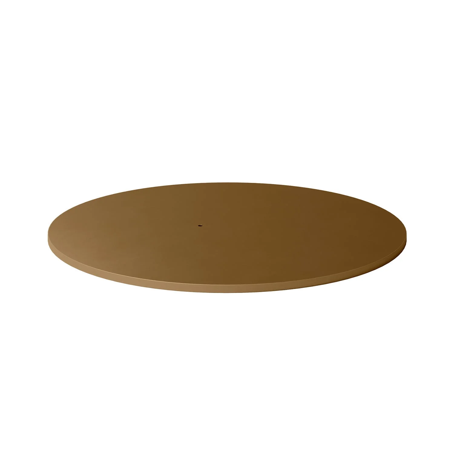 Round metal base for MAG-Y floor lamp – Satin bronze