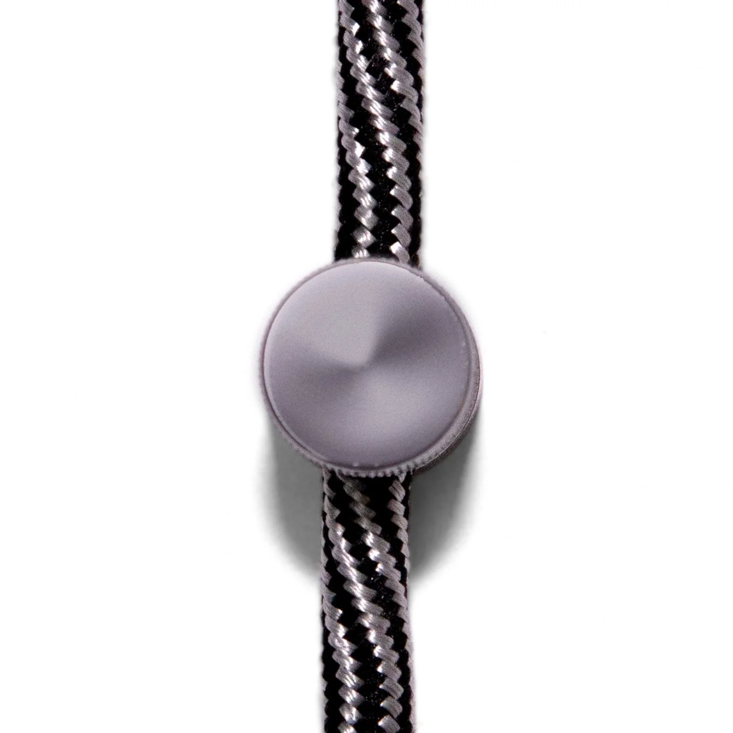 Sarè - Wall mount, metal cable grommet for fabric cable - Chrome - Image 4