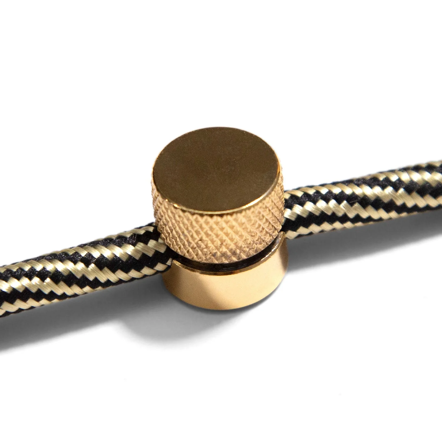 Sarè - Wall mount, metal cable gland for fabric cable - Brass