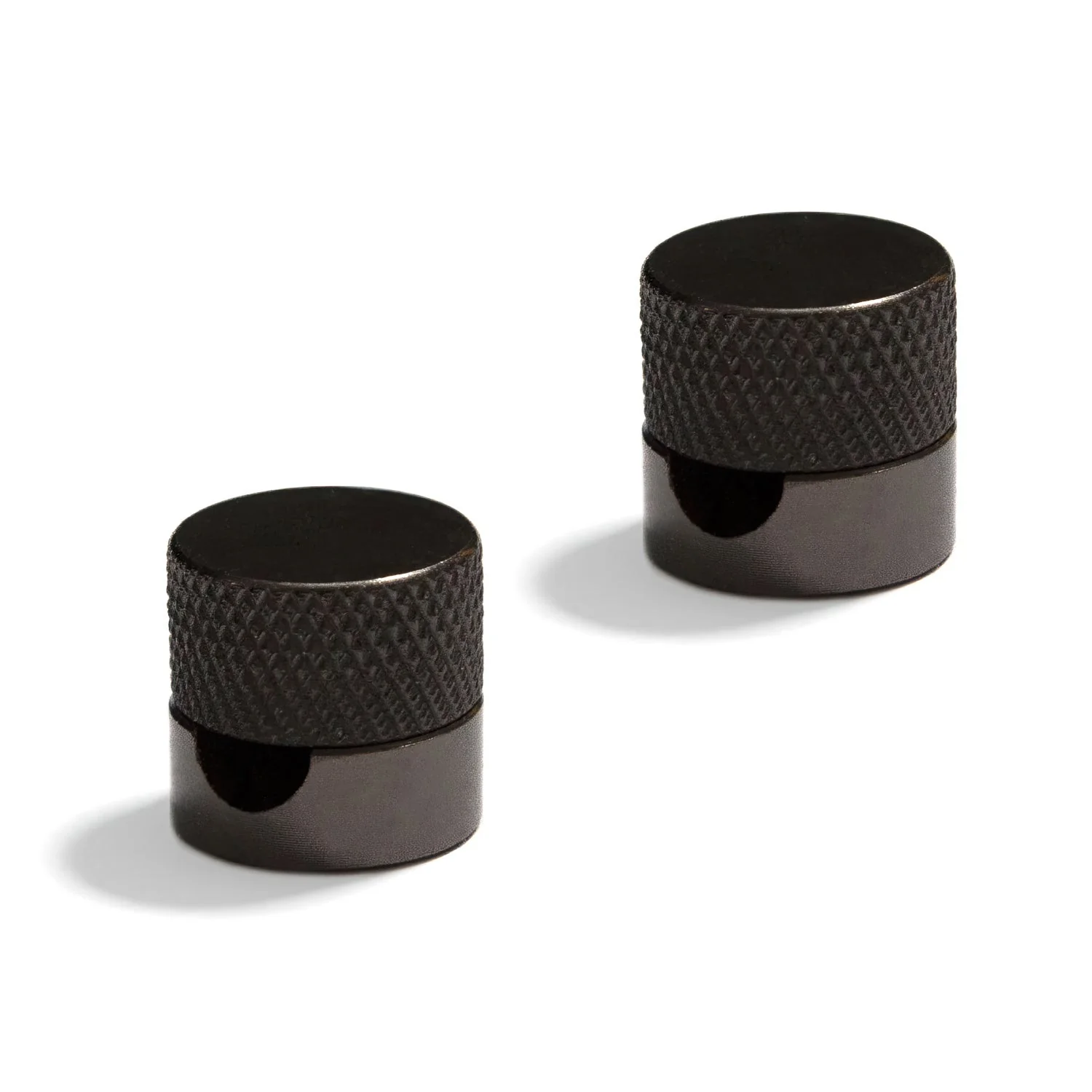 Sarè - Wall mount, metal cable grommet for textile cable - Pearl black - Image 3