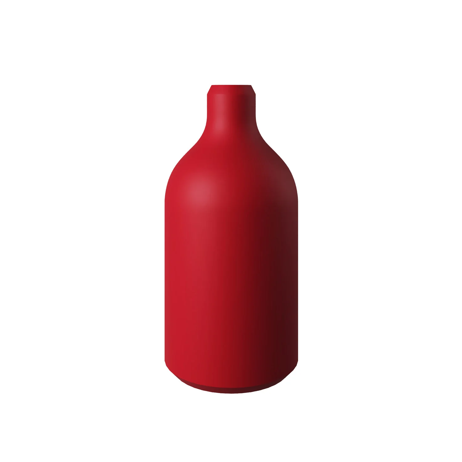 Silicone E26 socket kit with hidden cable clamp - Red - Image 3