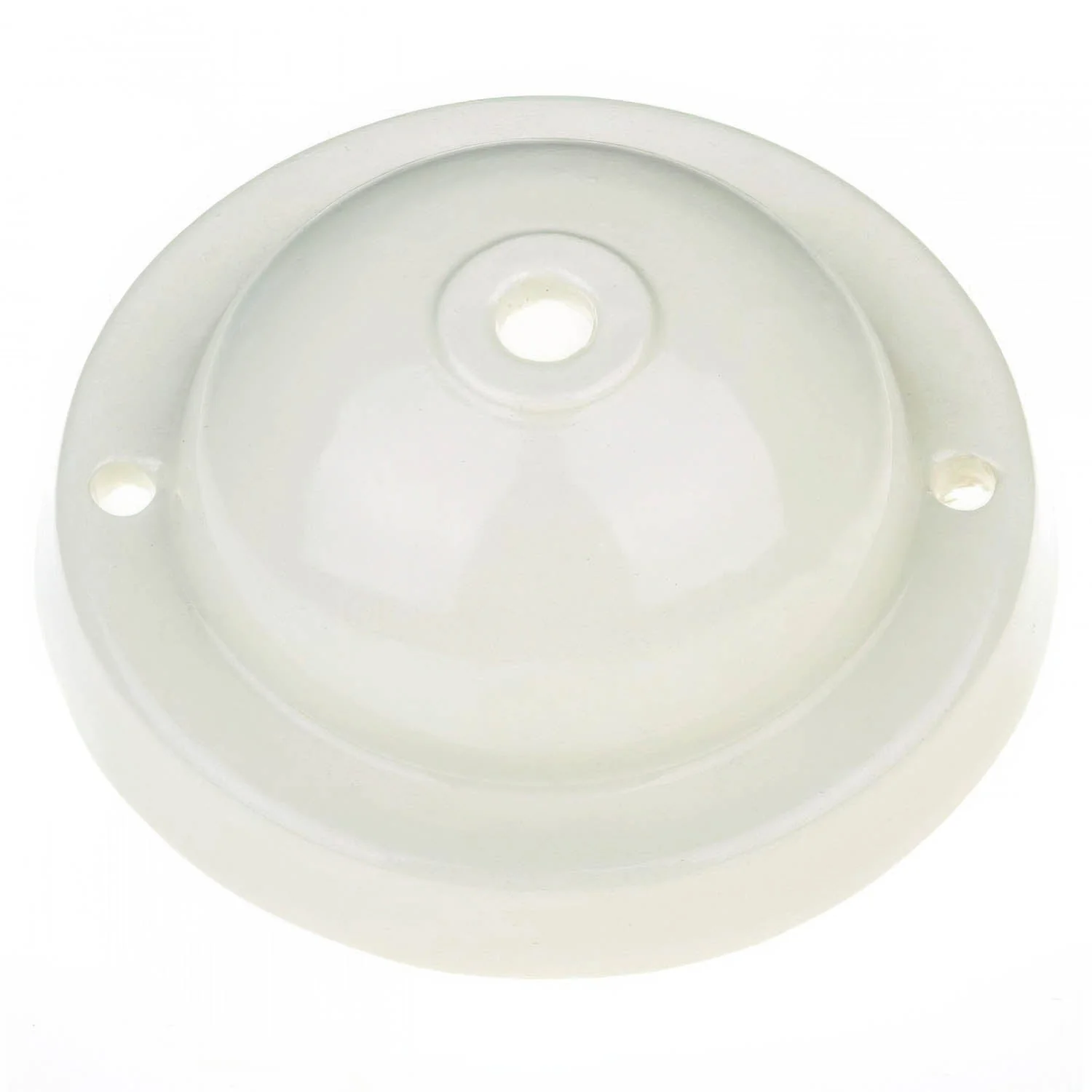 Simple ceramic ceiling rose kit - White - Image 2