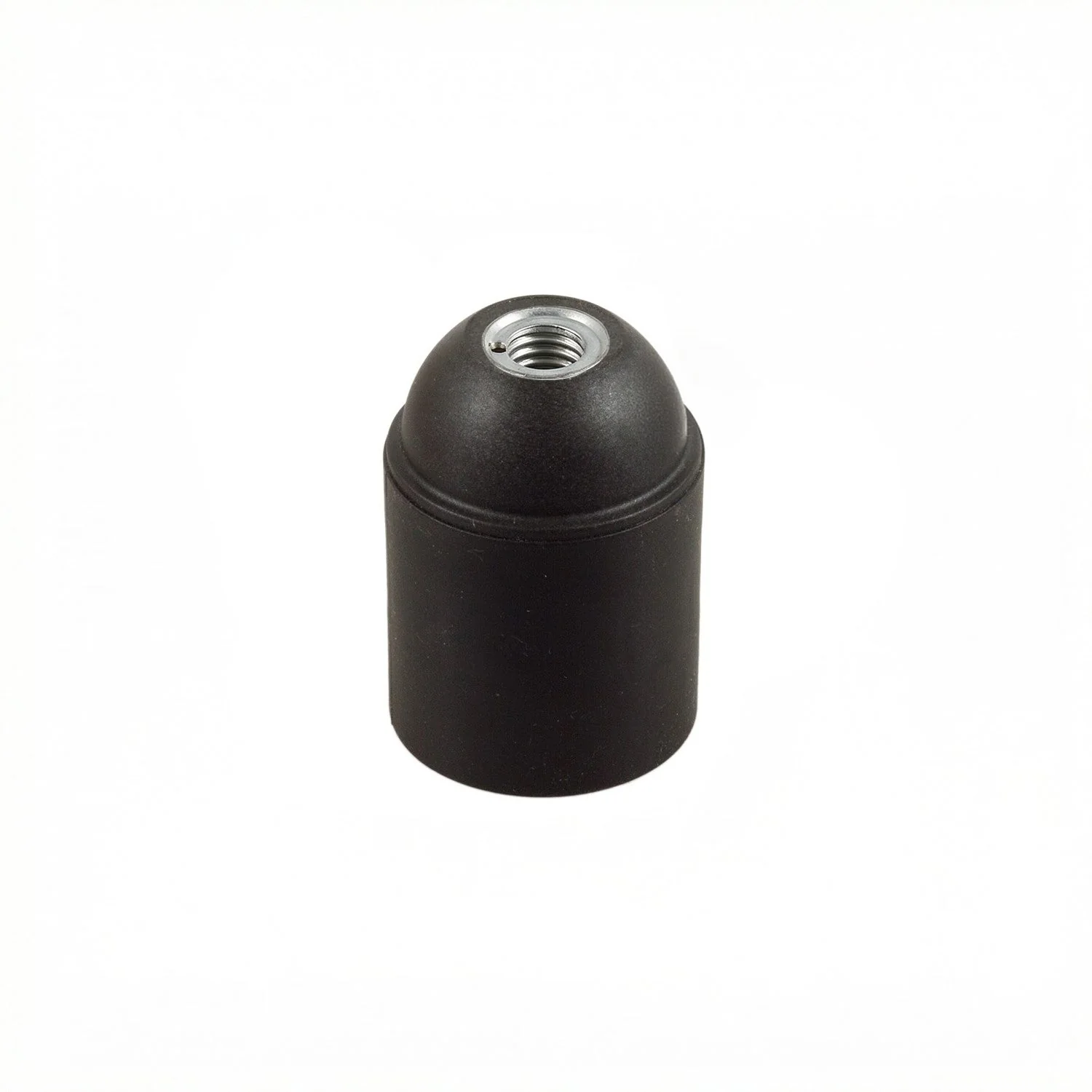 Smooth-sided thermoplastic E26 light bulb socket kit - Black - Image 3