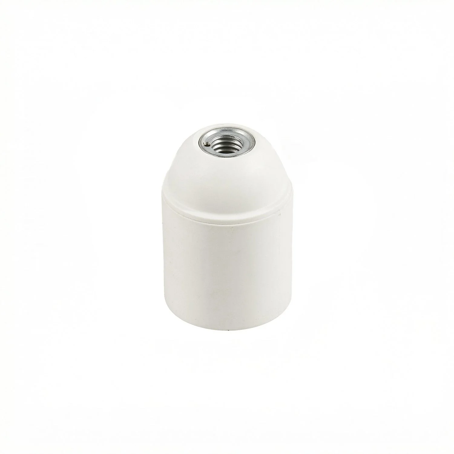 Smooth Sided Thermoplastic E26 Light Bulb Socket Kit - White - Image 3