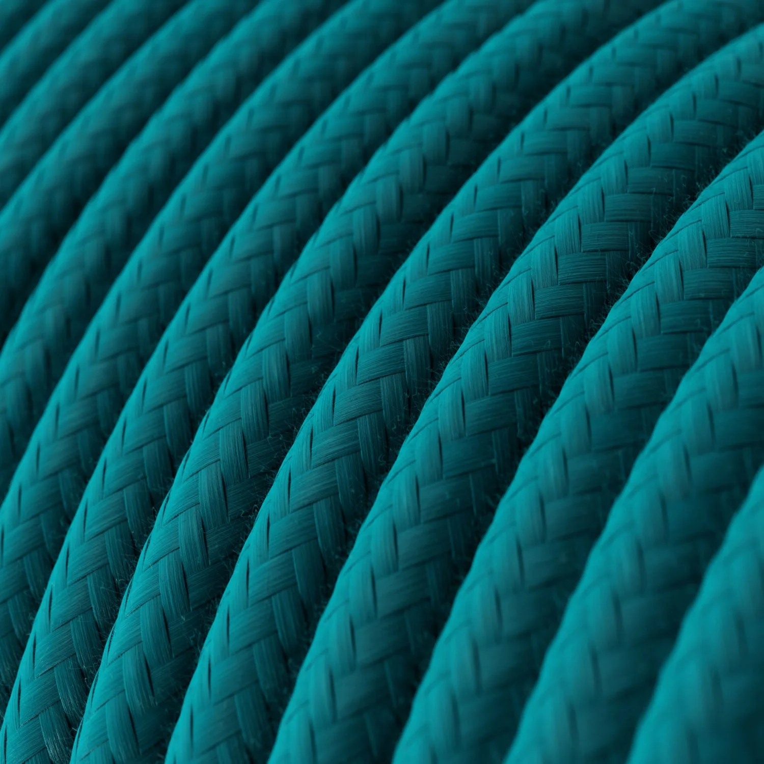Snake silicone lamp with switch and plug - Petrol blue - Image 3