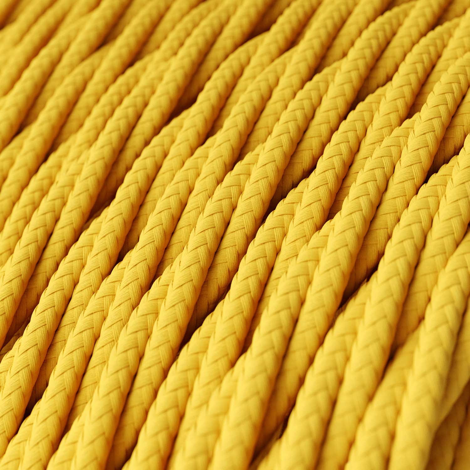 Snake Twisted for lampshade – Plug-in lamp with TM10 braided fabric cable and UK plug - Image 2