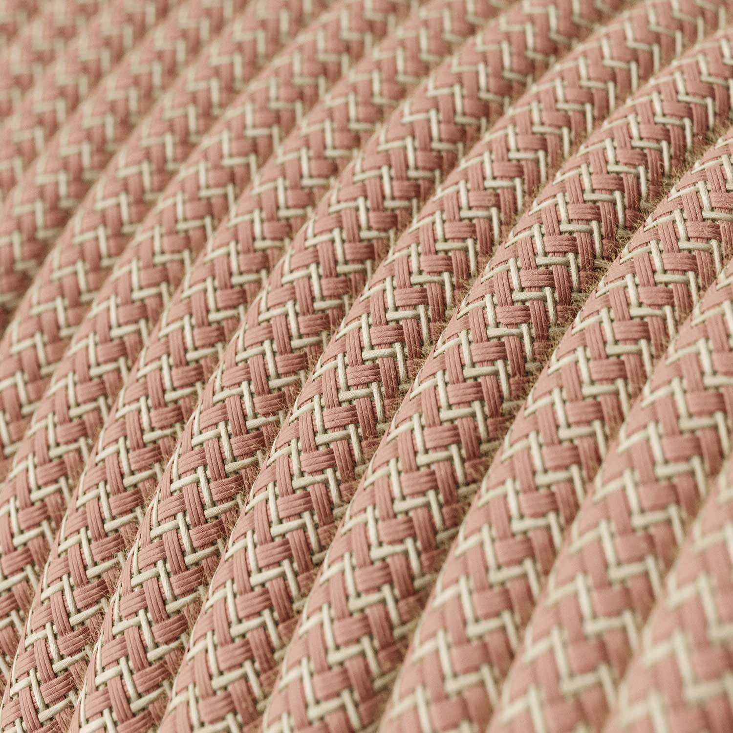 SnakeBis Zig-Zag - Wiring with lamp holder, Zig-Zag effect RD71 fabric cord and UK plug - Image 2