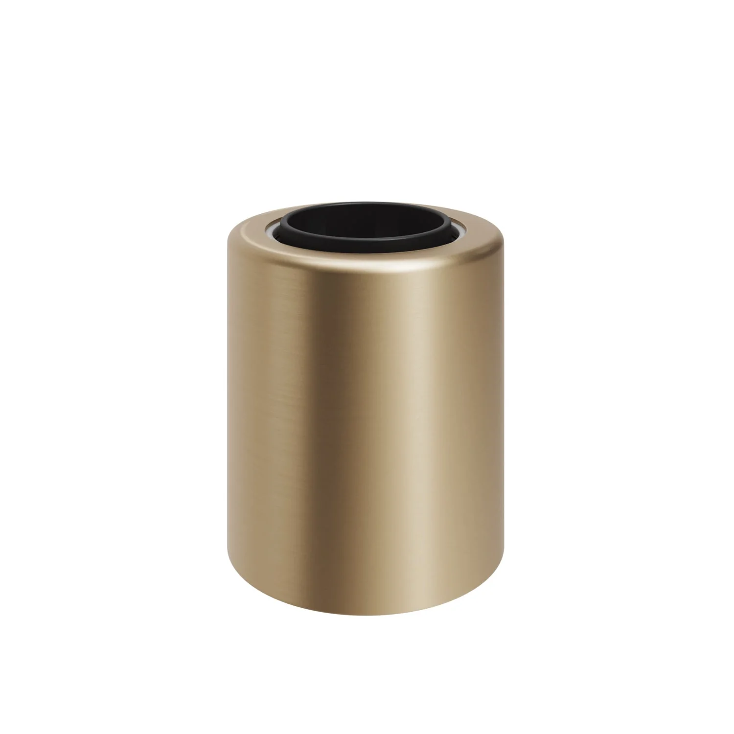 E27 metal lamp holder for wall or ceiling - Brushed bronze
