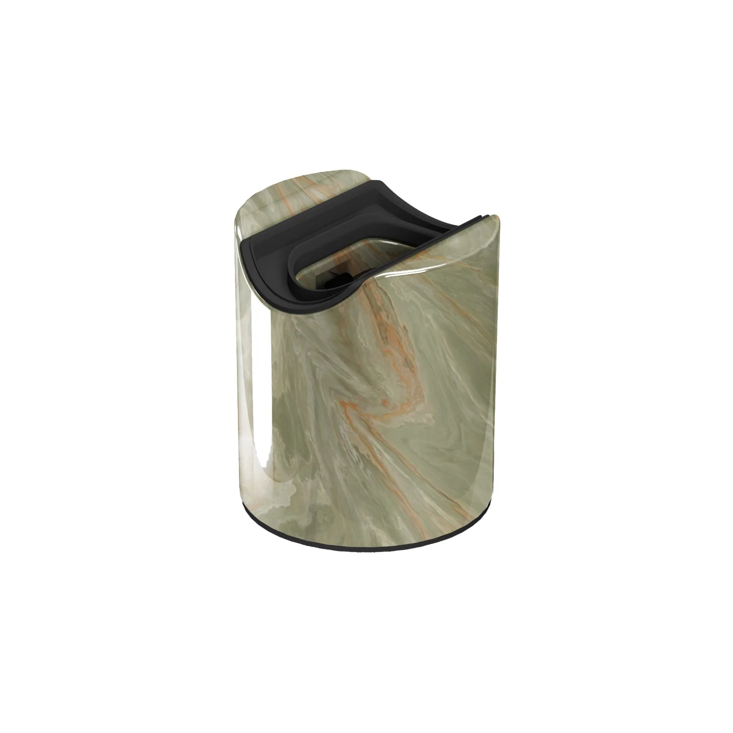 Esse14 lamp holder for wall or ceiling with S14d fitting - Waterproof IP44 - Green marble effect