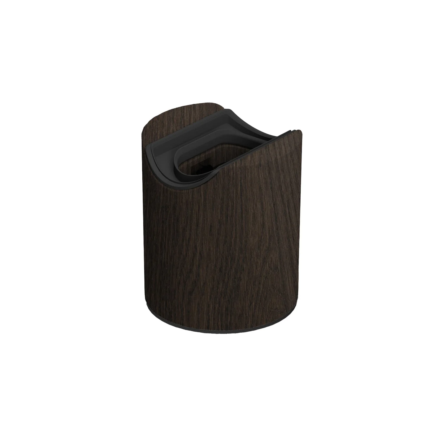 Esse14 lamp holder for wall or ceiling with S14d fitting - Waterproof IP44 - Wenge effect