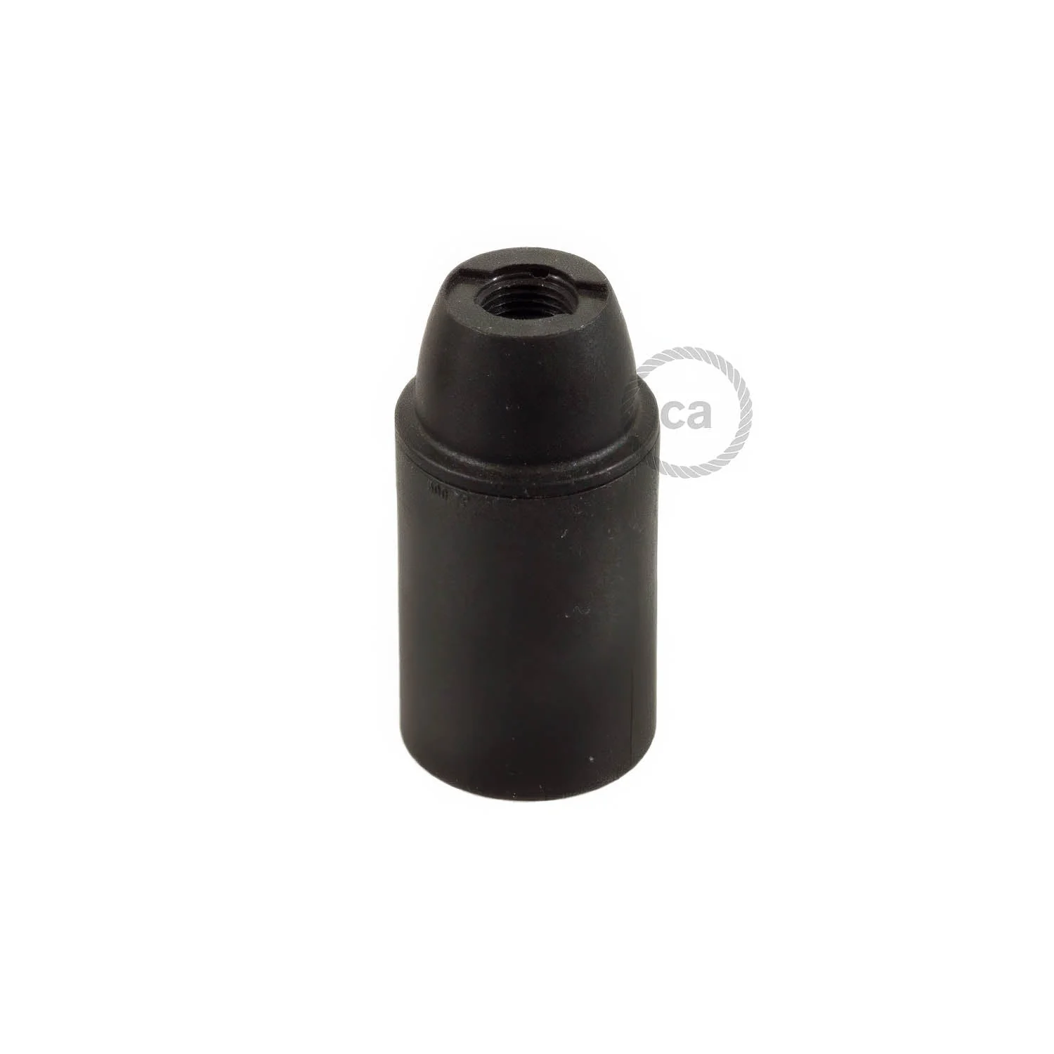 E14 lamp holder kit in thermoplastic – Black