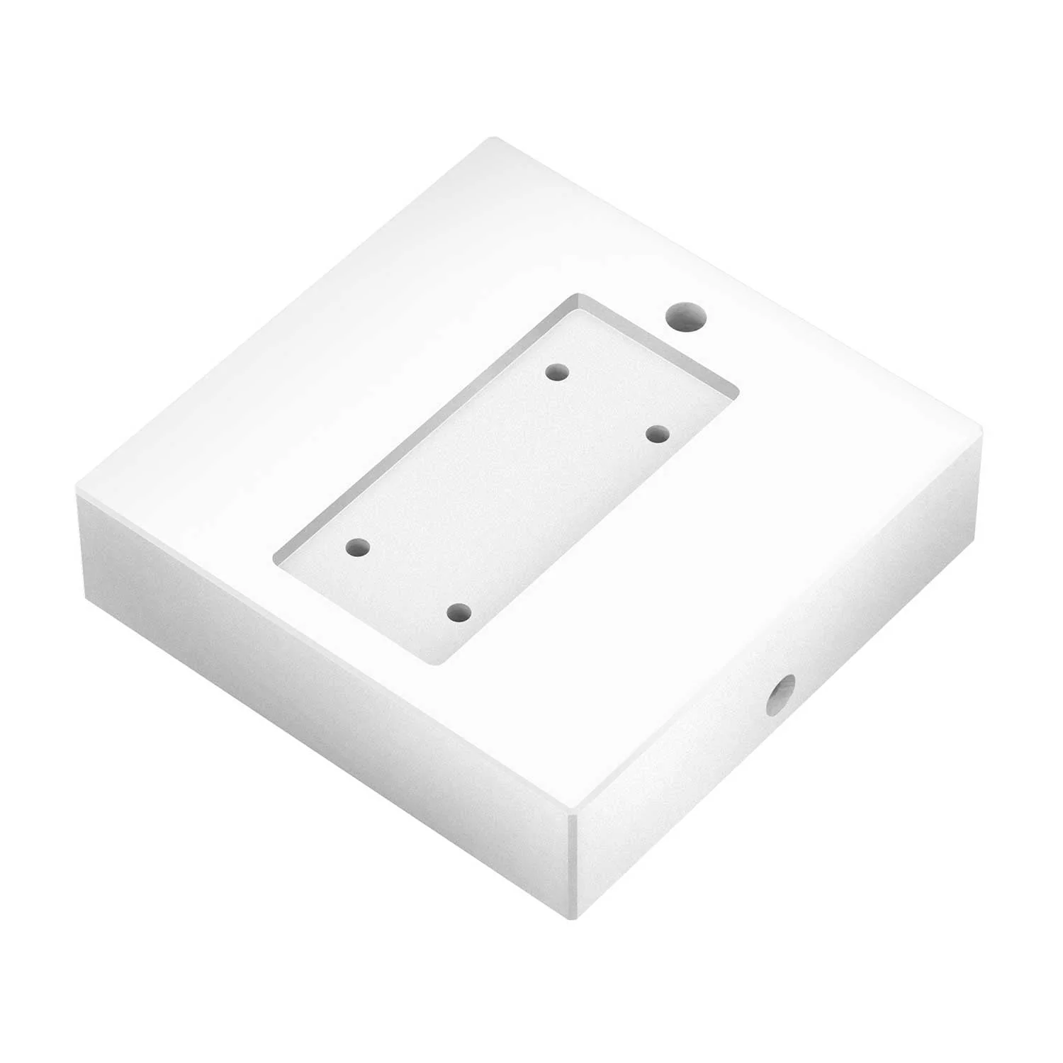 Square support for Archet(To) in wood - White