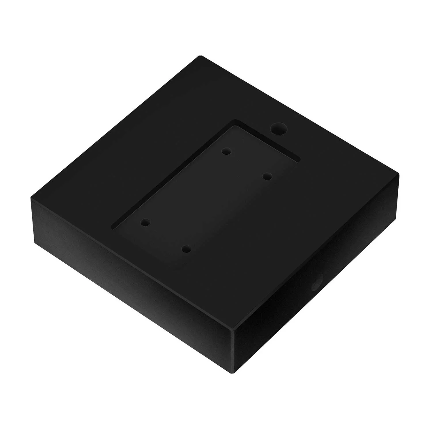 Square support for Archet(To) in wood - Black