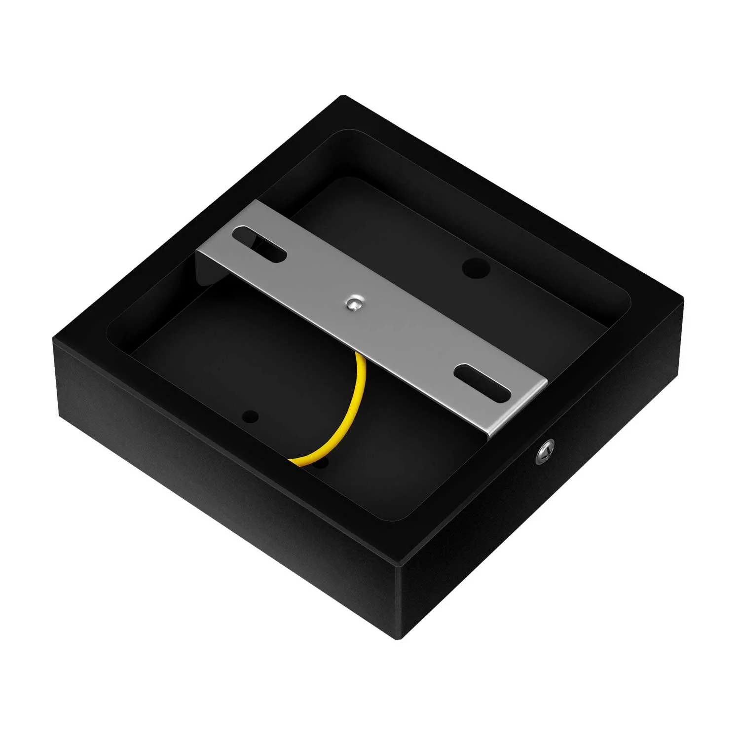 Square support for Archet(To) in wood - Black - Image 2