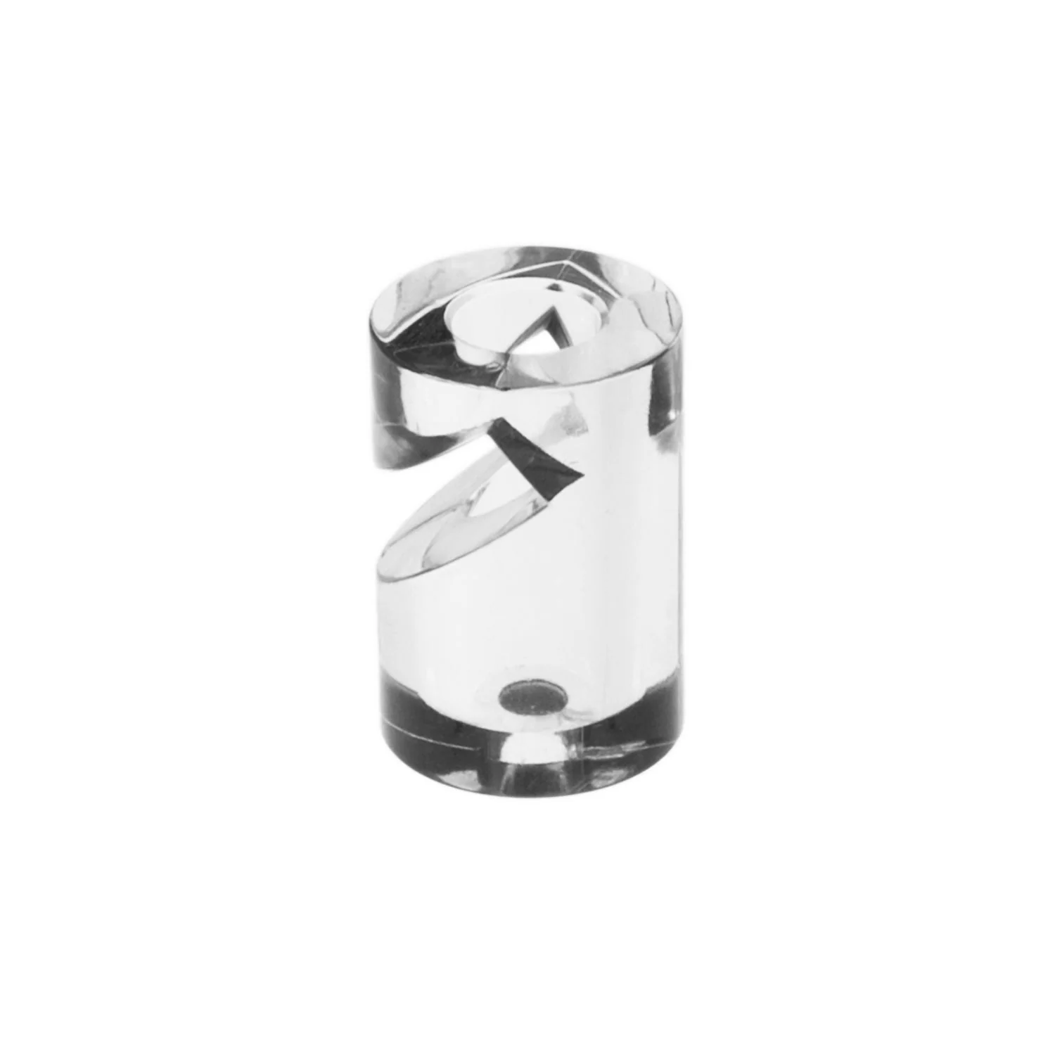 Cable decentraliser, 'V' hook for ceiling or wall for fabric electric cable - Transparent - Image 5