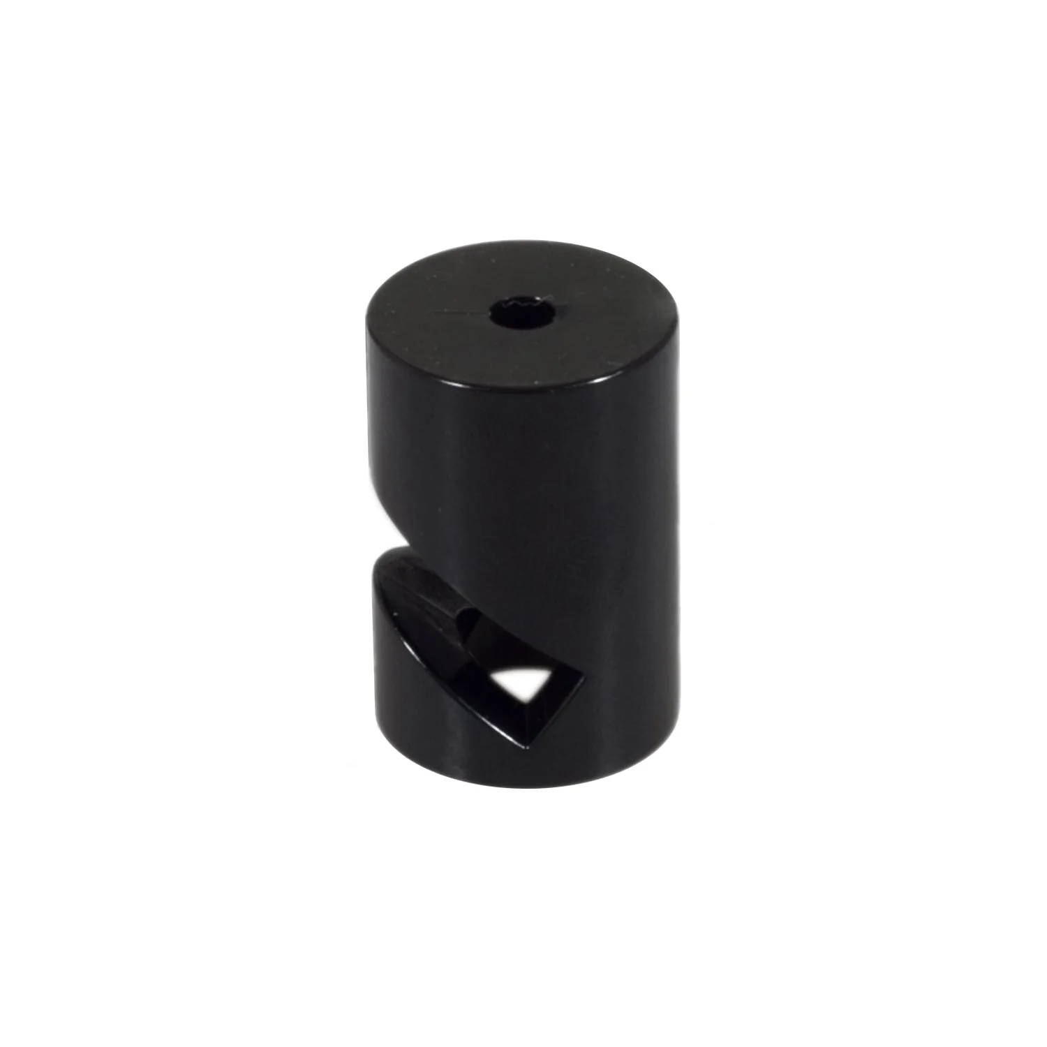 Cable decentraliser, 'V' hook for ceiling or wall for fabric cable - Black - Image 4