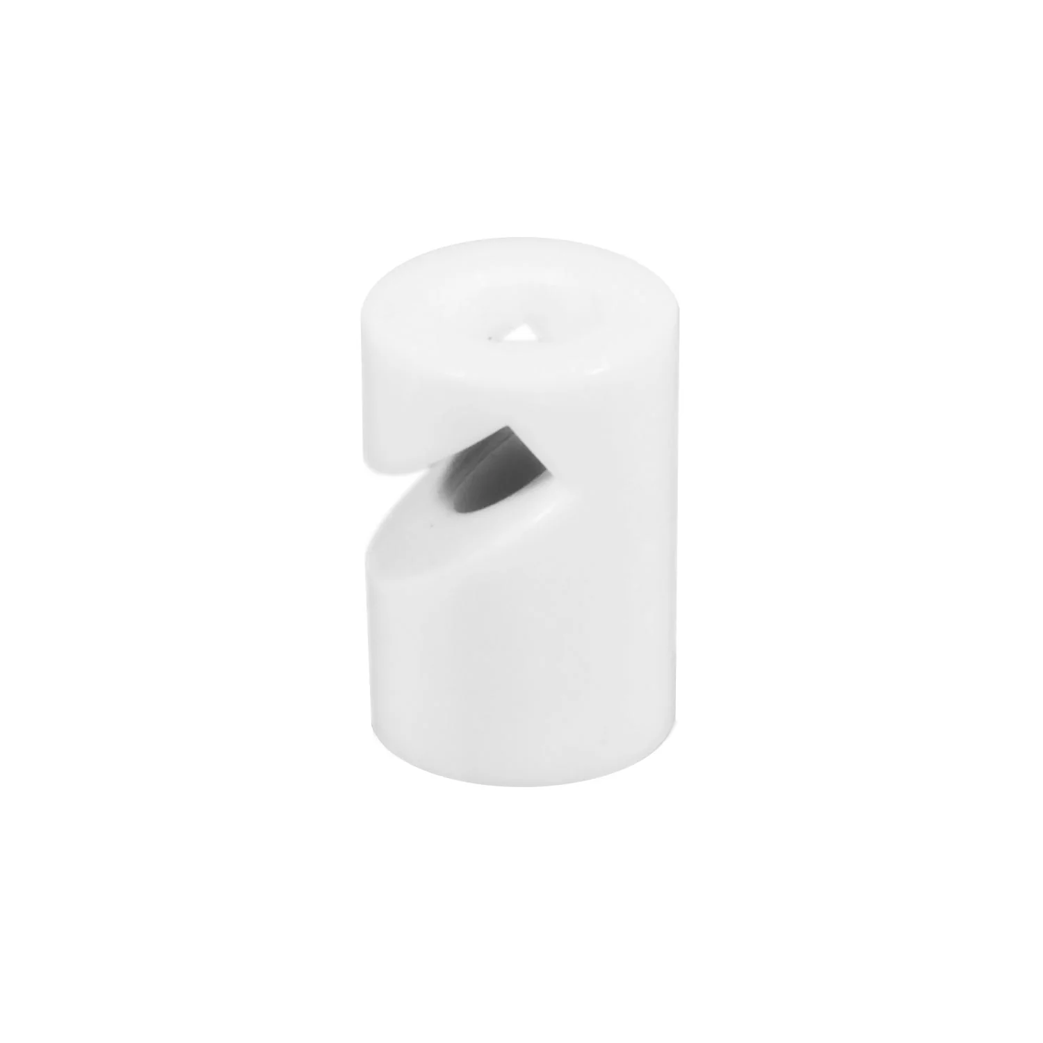 Cable decentraliser, 'V' hook for ceiling or wall for fabric electric cable - White - Image 5