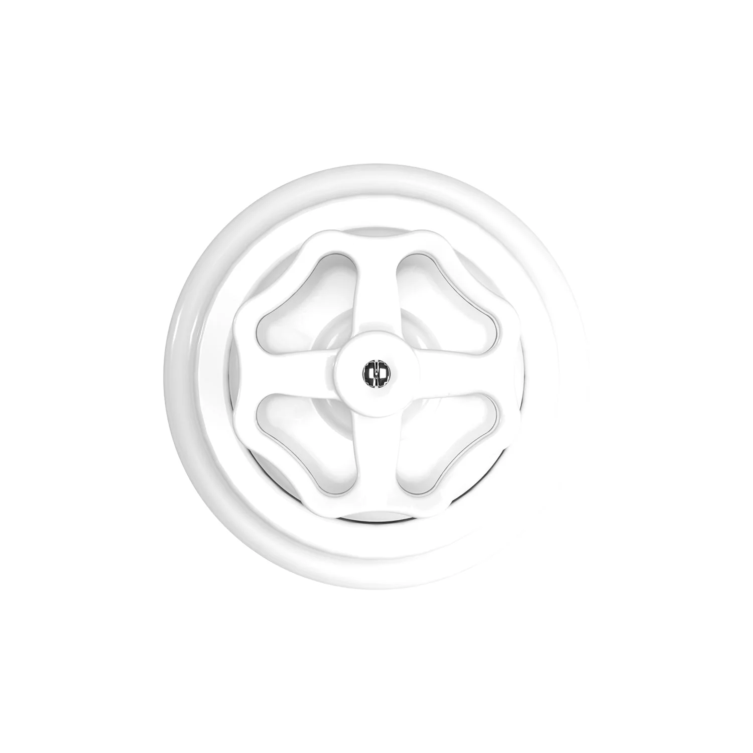 Switch/diverter kit with knob and white porcelain base - Image 2