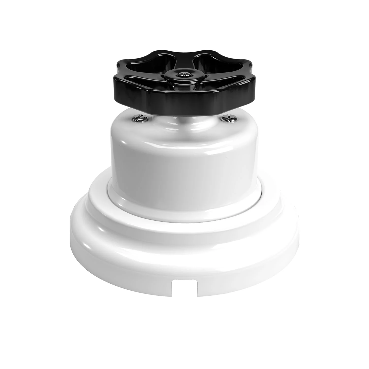 Switch/diverter kit with knob and white porcelain base - Image 9
