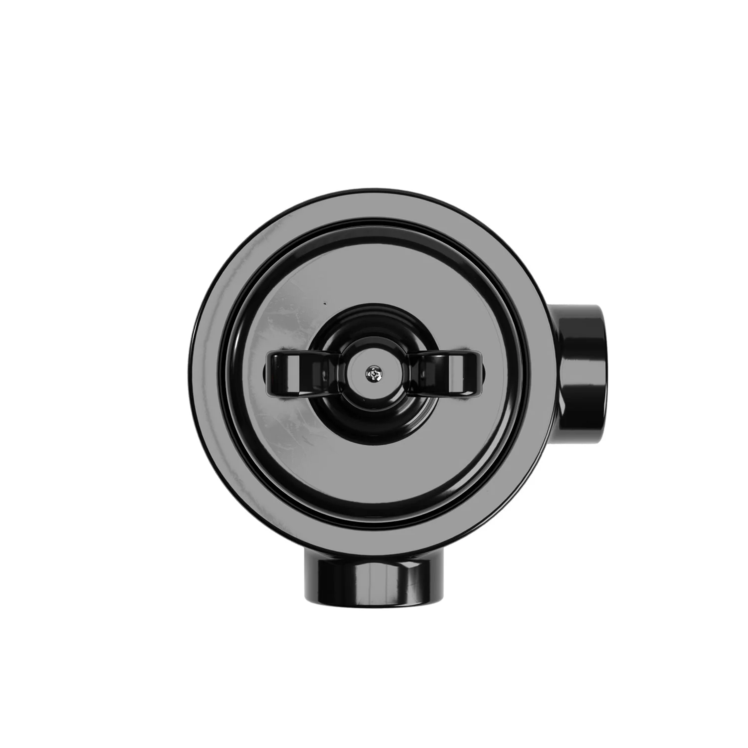 Switch/diverter kit with butterfly nut and base for Creative-Tubes in black porcelain - Image 35