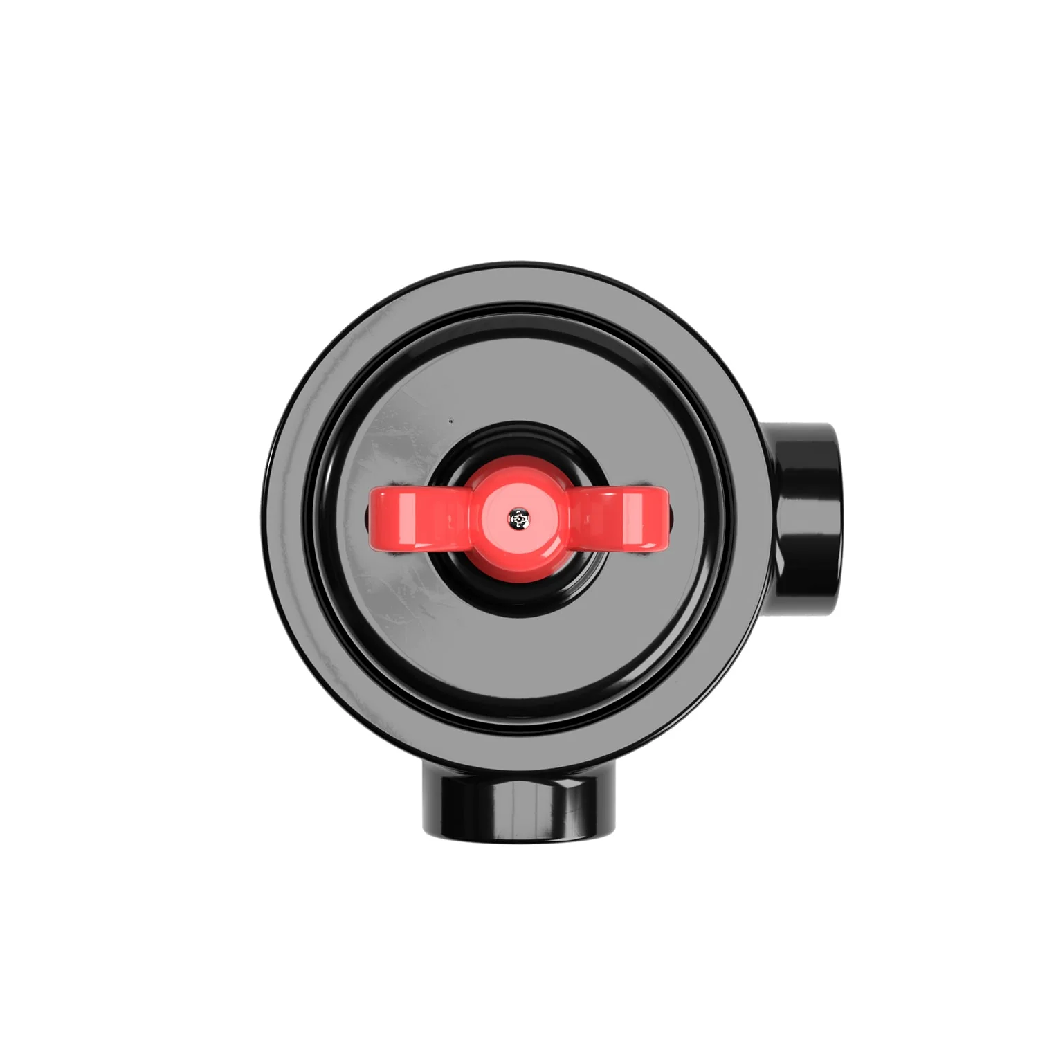 Switch/diverter kit with butterfly nut and base for Creative-Tubes in black porcelain - Image 55