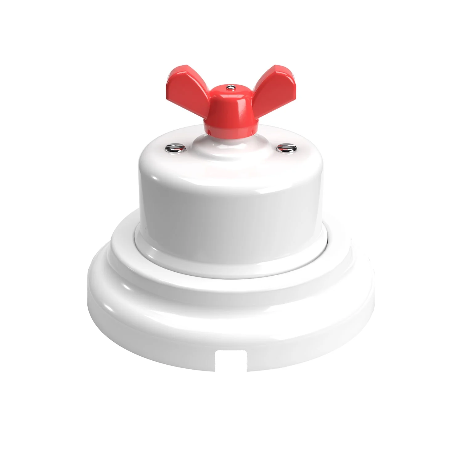 Switch/diverter kit with butterfly nut and white porcelain base - Image 14