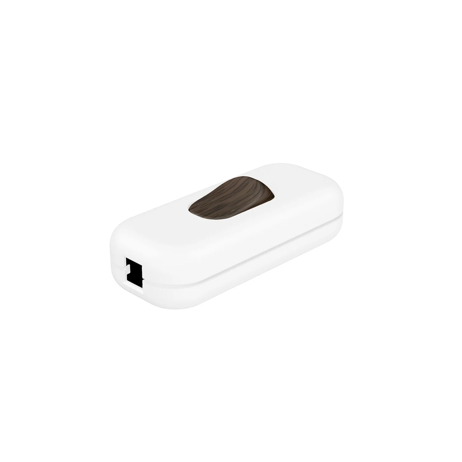 Unipolar Switch Creative Switch White and Effetto Wengé button - Image 2