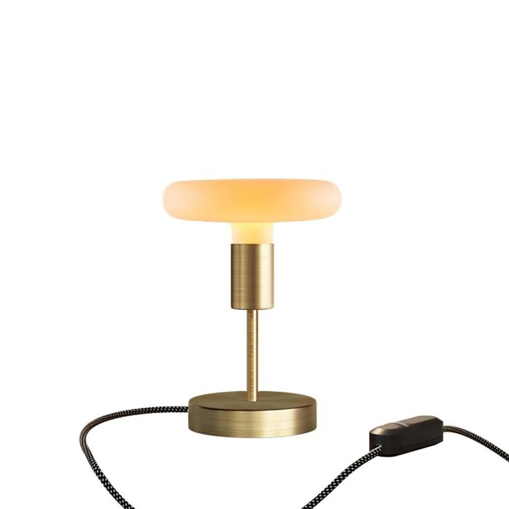 Alzaluce Dash table lamp in metal with UK plug - Satin bronze - Image 5