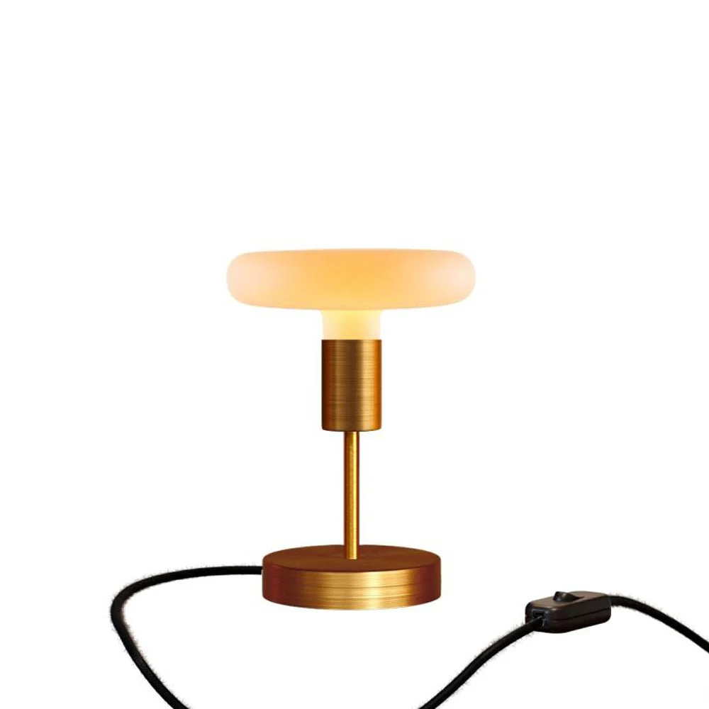 Alzaluce Dash metal table lamp - Satin copper