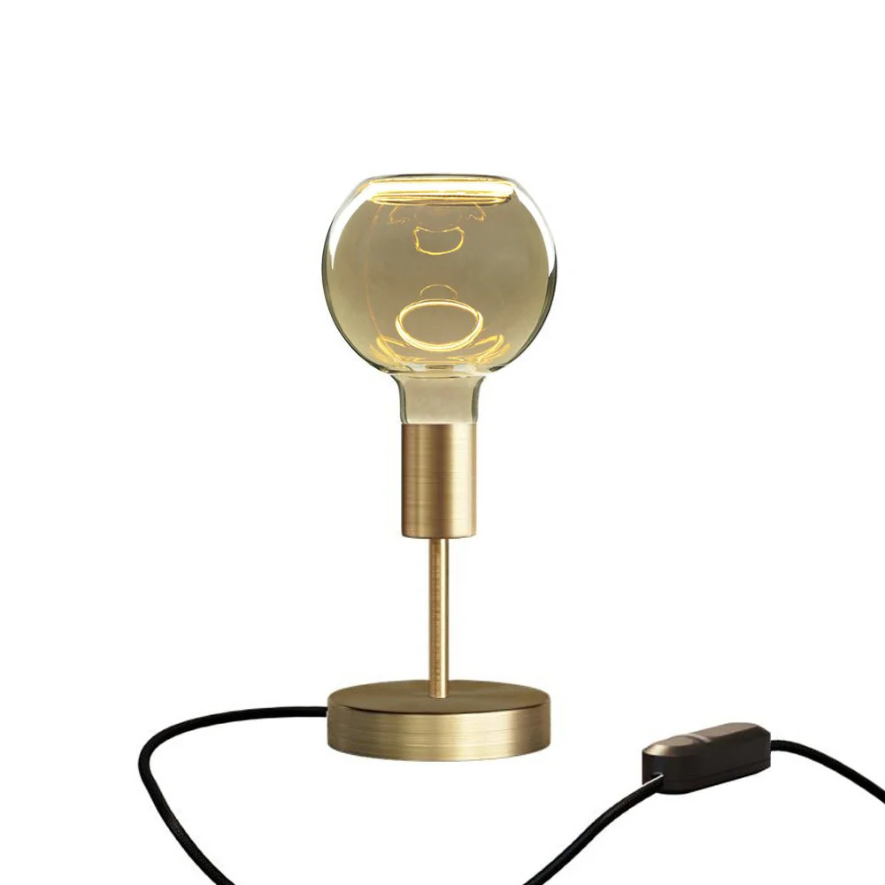Alzaluce Globo Ghost table lamp in metal – Satin bronze - Image 5