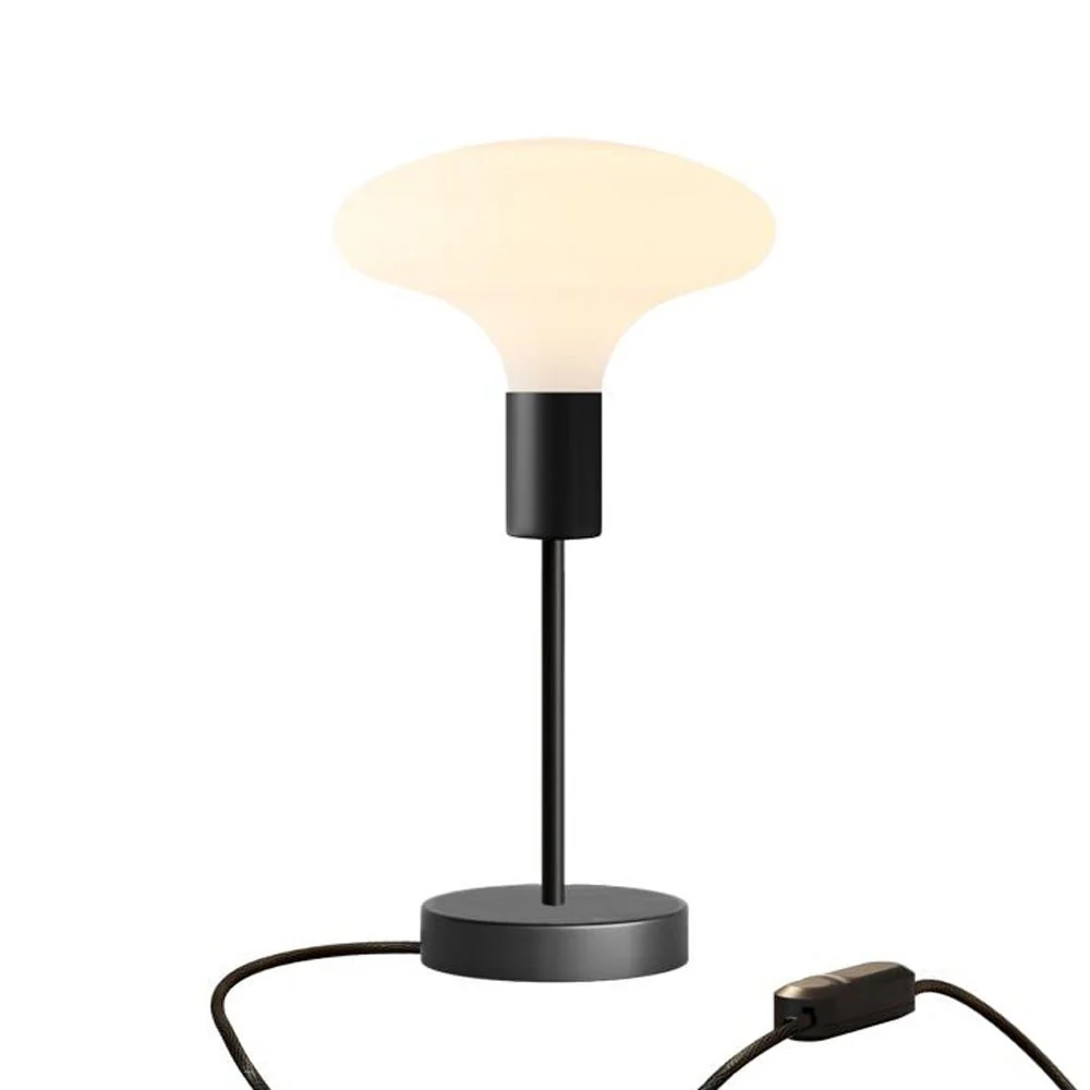 Alzaluce Idra table lamp in metal with UK plug - Black - Image 5