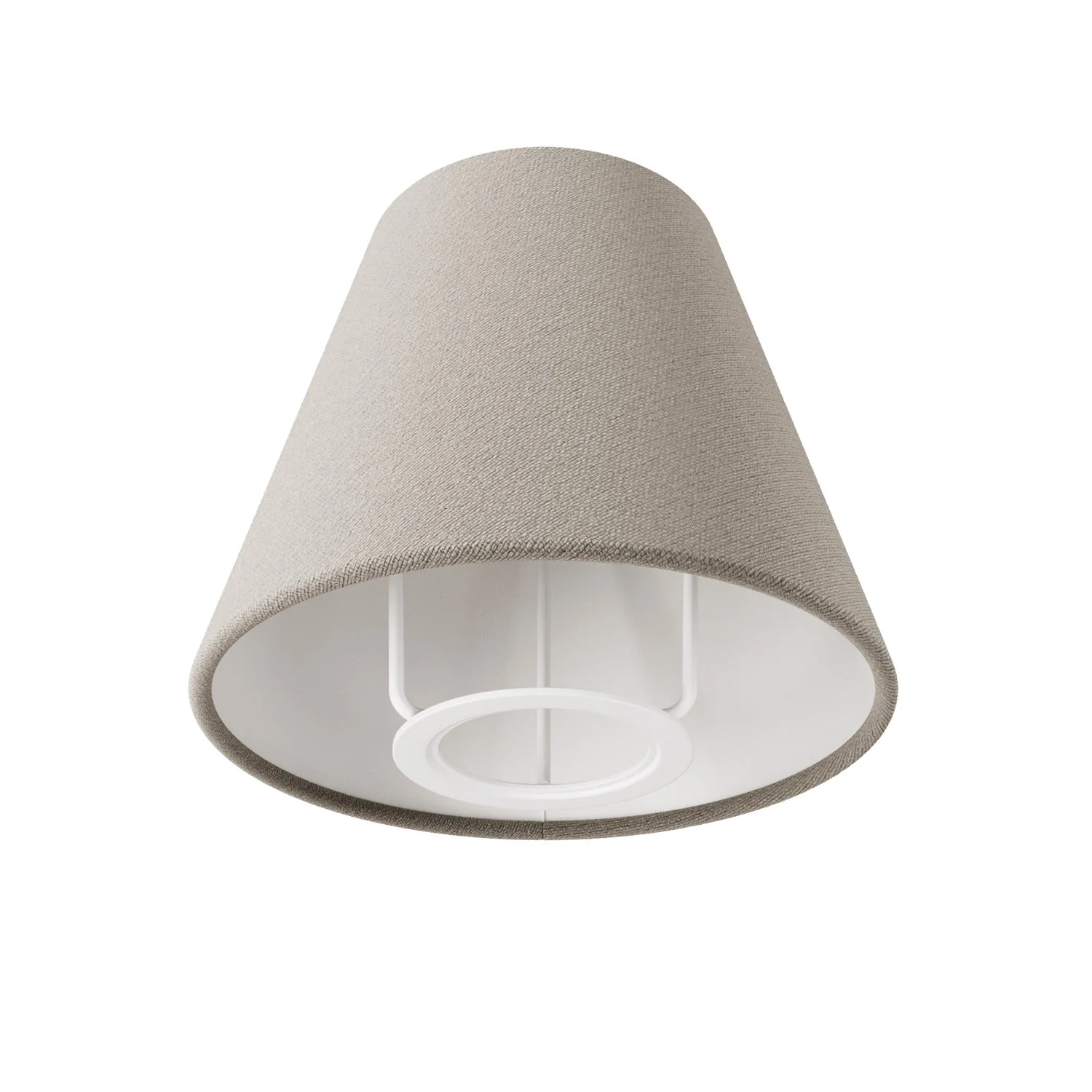 MAG-Y table lamp with round metal base and lampshade - Black - Image 4