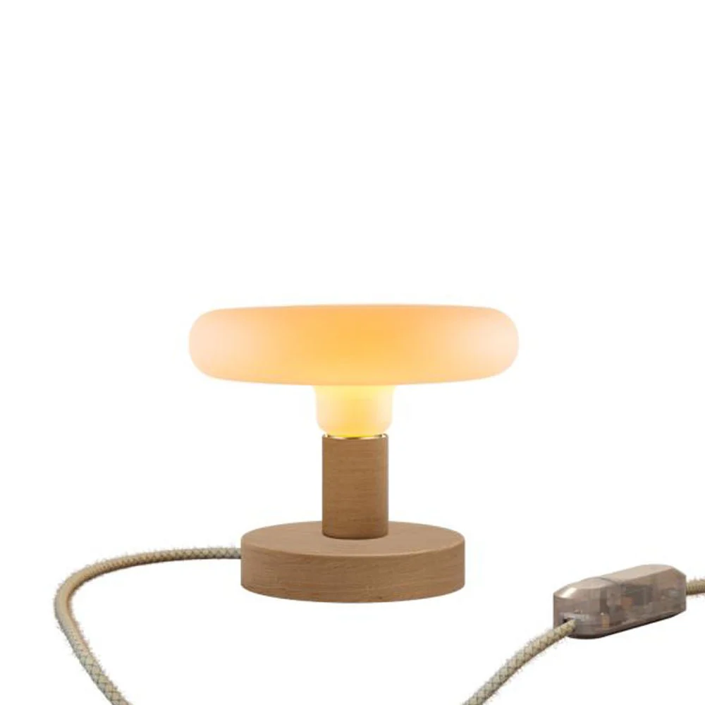 Posaluce Dash wooden table lamp - Neutral - Image 5