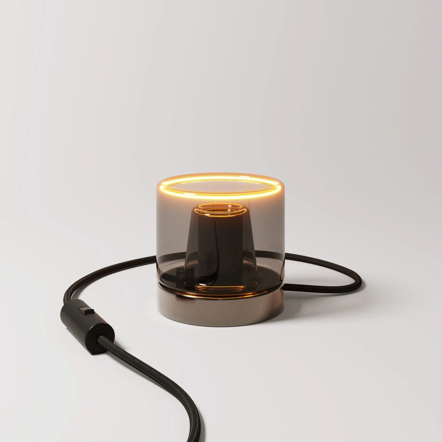 Posaluce Ghost table lamp - Pearl black
