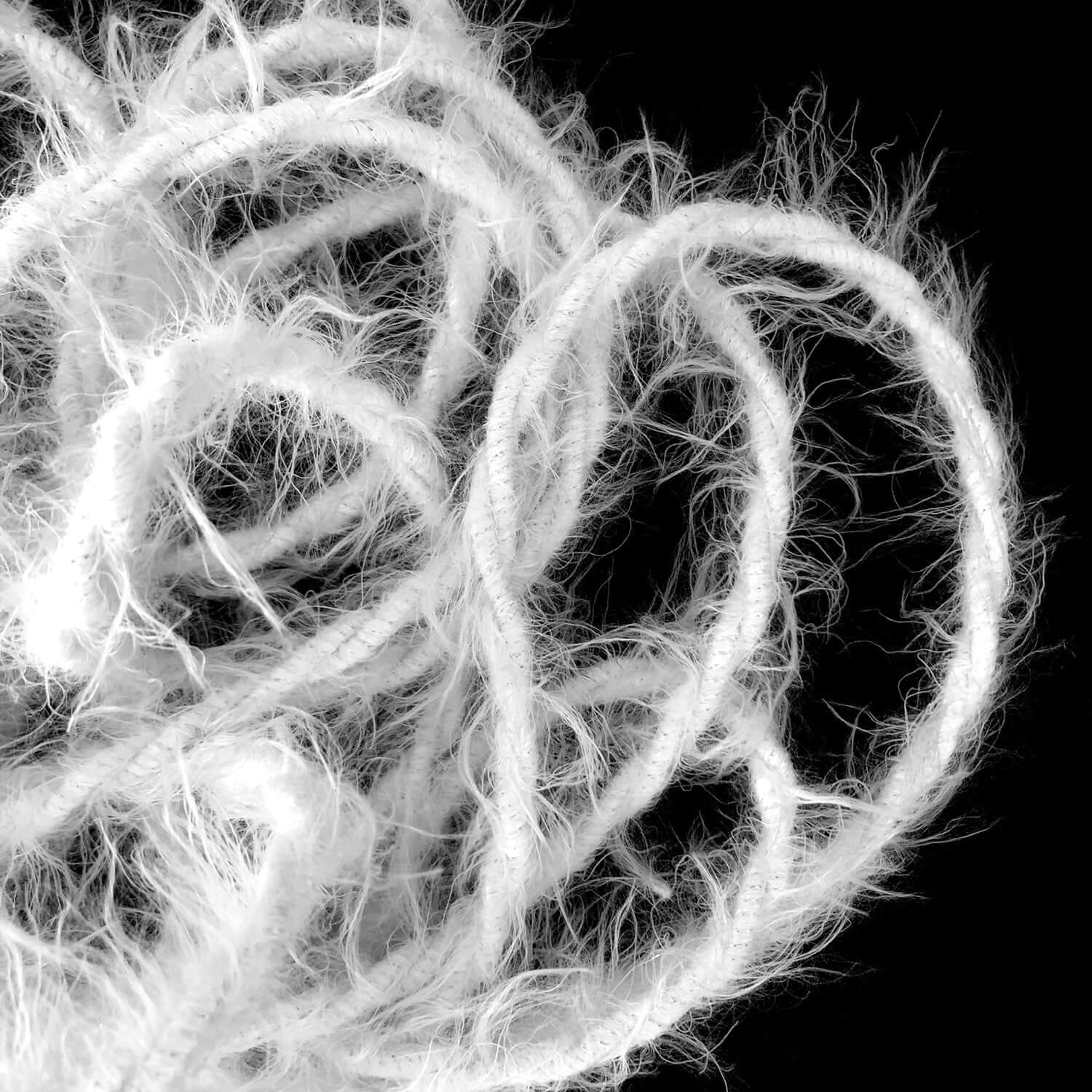 Textile cable for lighting Optical White Marlene - The Original Creative Cables, designed for original lamps - TP01 - Image 5