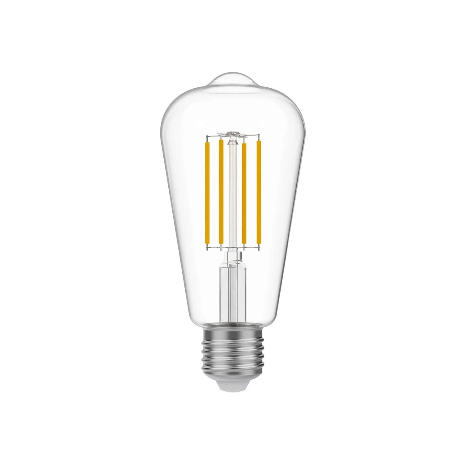 LED Transparent Edison ST64 7W 806Lm E27 3500K Dimmable light bulb - N02
