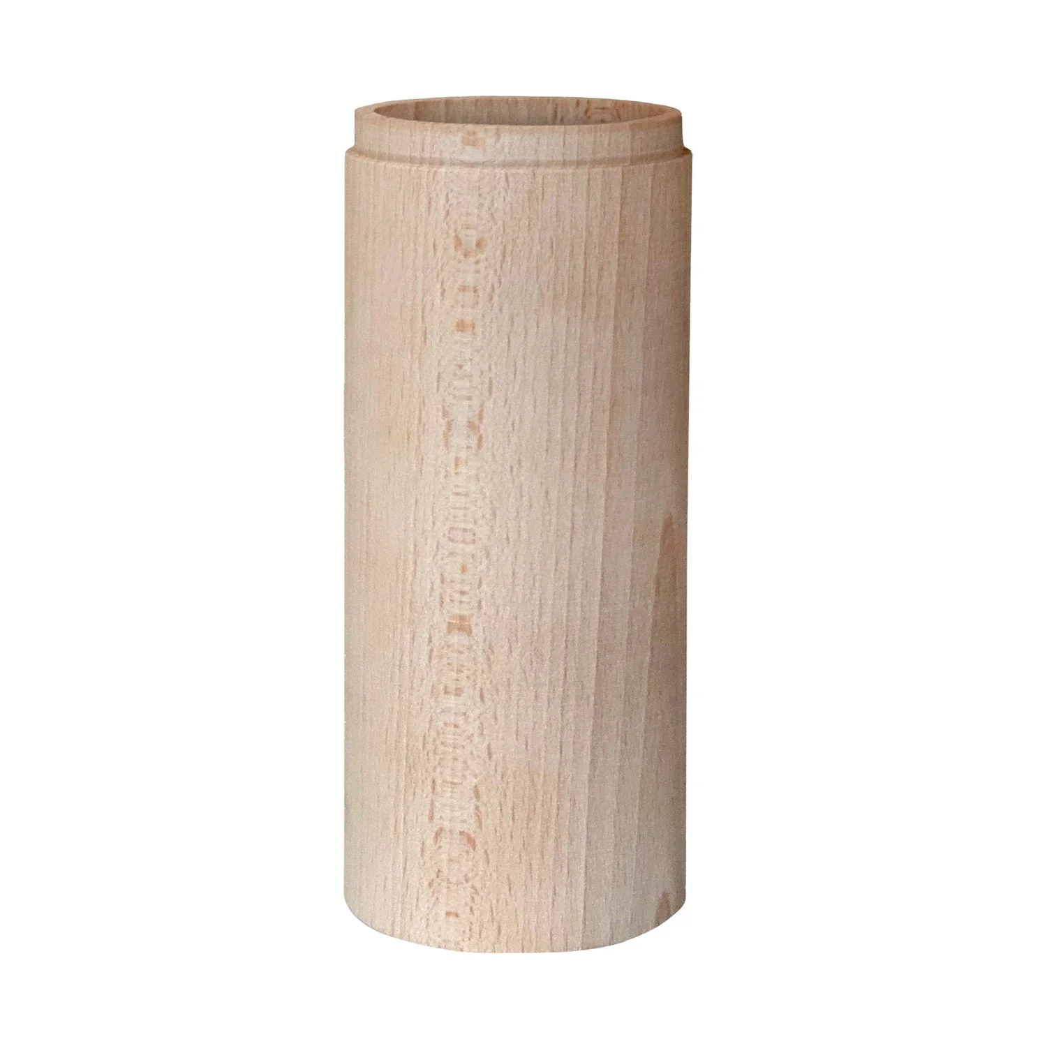 Tub-E27, wooden lampshade for spotlight lamp with E27 double-ring lamp holder – Neutral - Image 4
