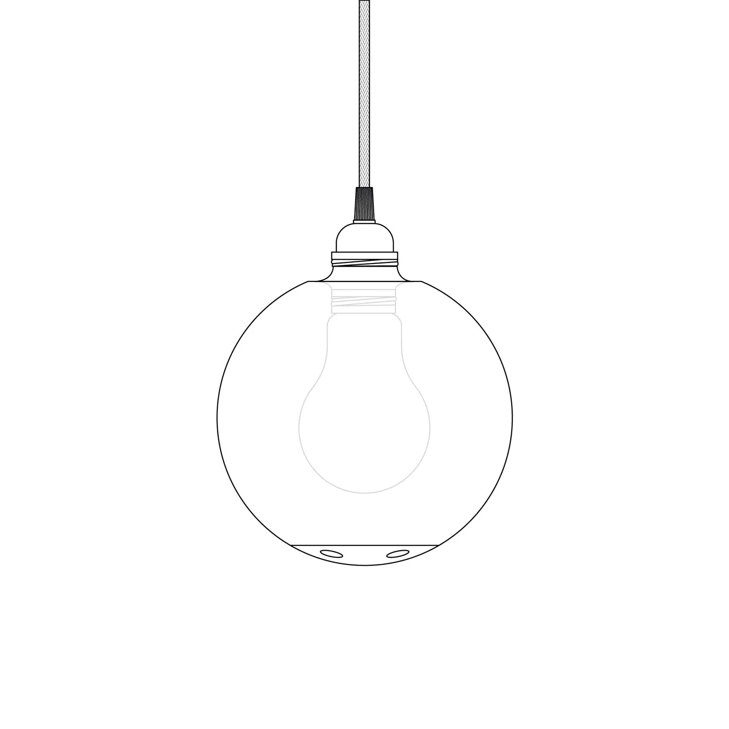 Unbreakable lampshade Unbreak-a-Ball - White - Image 8