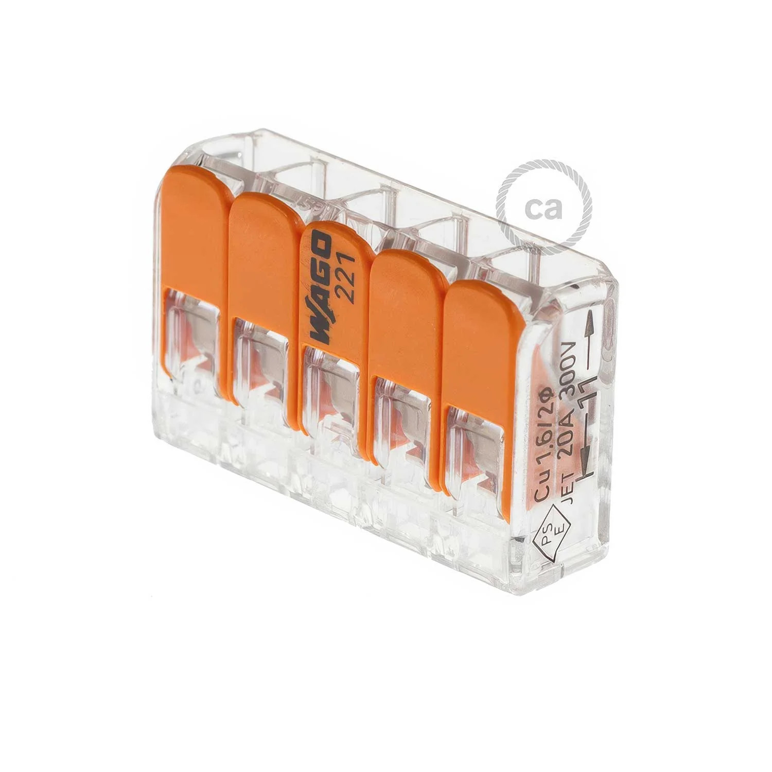 Universal clamp 5 Inputs Transparent