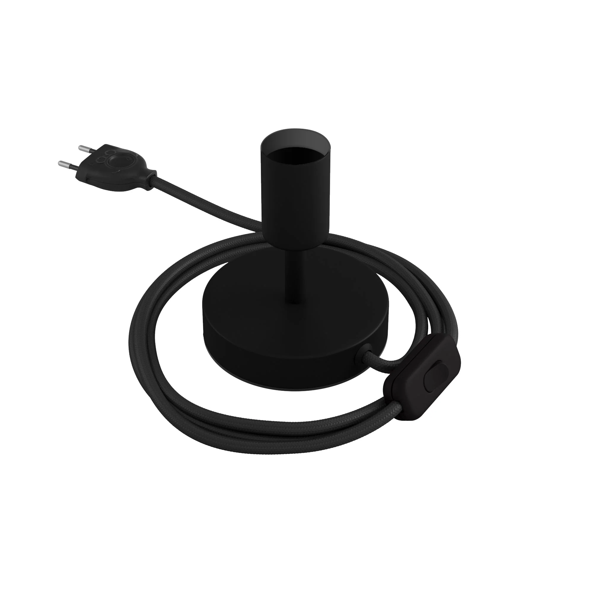 Alzaluce - Metal table lamp - Matt black