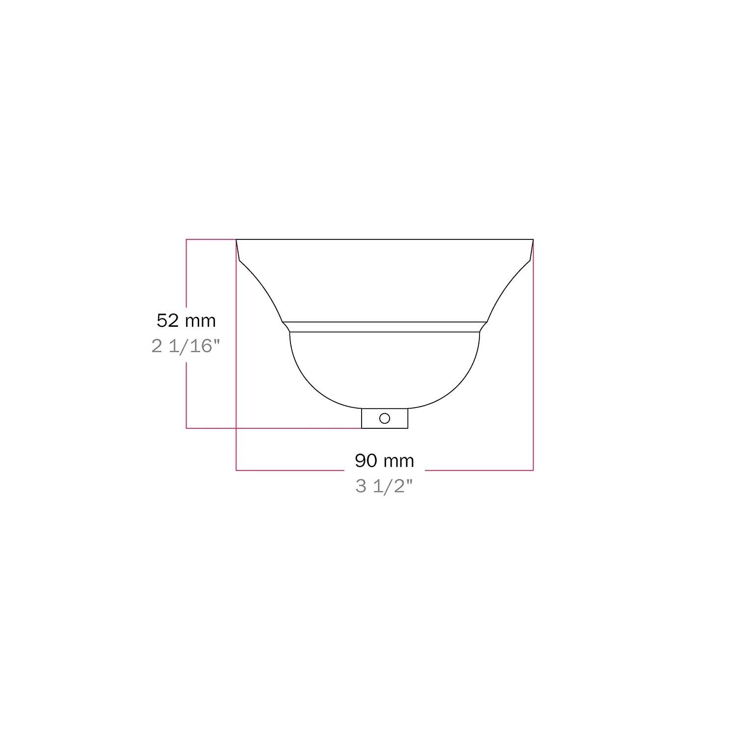 Vintage iron Ceiling canopy with pressure ring and screw – Ø 90 mm - Image 3
