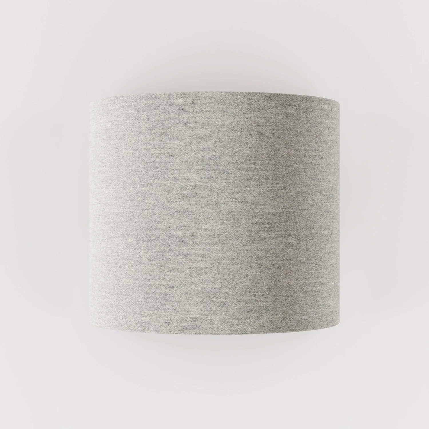 Ventola Wall Light with lampshade in fabric - Made in Italy - Light Gray Wool - Image 3